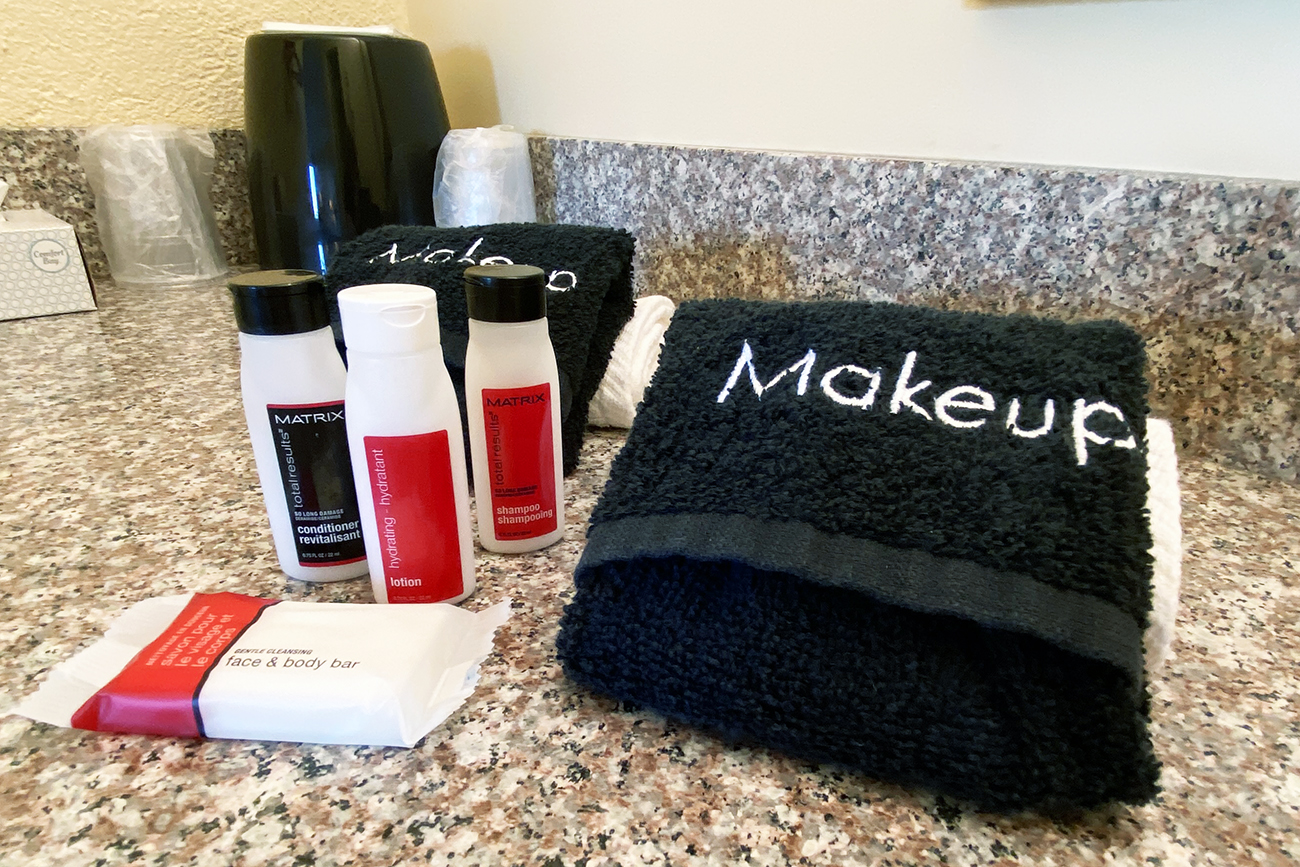 Toiletry amenities at Lake Logan Inn